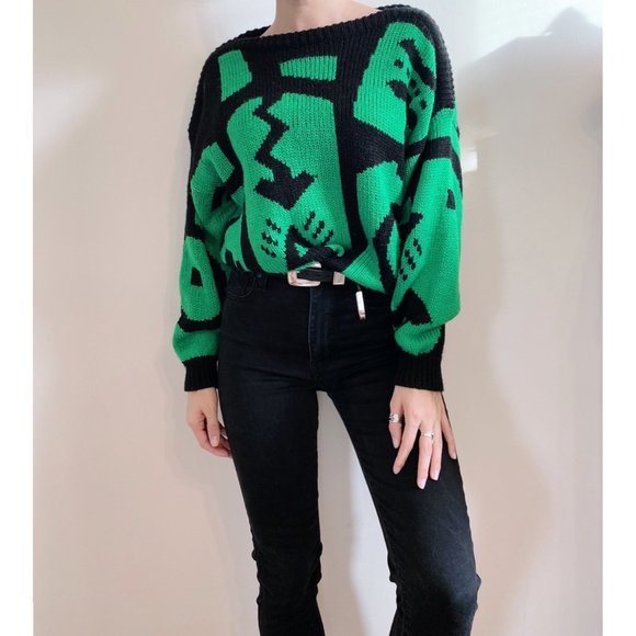 Vintage Sweaters - Vintage Spirit Sport Sweater
